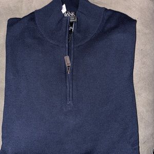 New with tags 1/4 zip mens sweater.